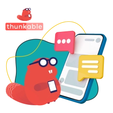 Разработка мобильных приложений в Thunkable - КИБЕРшкола программирования для детей, компьютерные курсы для школьников, начинающих и подростков - KIBERone г. Пенза