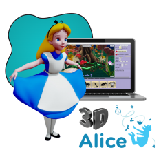 Alice 3d - КИБЕРшкола программирования для детей, компьютерные курсы для школьников, начинающих и подростков - KIBERone г. Пенза