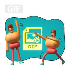 Gif-анимация - КИБЕРшкола программирования для детей, компьютерные курсы для школьников, начинающих и подростков - KIBERone г. Пенза