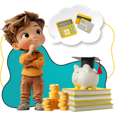 Финансовый интеллект вместе KIBERone - КИБЕРшкола программирования для детей, компьютерные курсы для школьников, начинающих и подростков - KIBERone г. Пенза