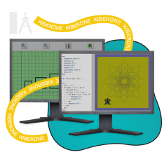 Исполнители чертежник и черепашка - КИБЕРшкола программирования для детей, компьютерные курсы для школьников, начинающих и подростков - KIBERone г. Пенза