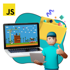 Программирование на JavaScript. Учимся создавать игры! - КИБЕРшкола программирования для детей, компьютерные курсы для школьников, начинающих и подростков - KIBERone г. Пенза