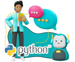 Умный чат-бот на Python - Школа программирования для детей, компьютерные курсы для школьников, начинающих и подростков - KIBERone г. Пенза