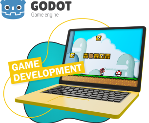 Godot.  Основа создания легендарных игр - КИБЕРшкола программирования для детей, компьютерные курсы для школьников, начинающих и подростков - KIBERone г. Пенза