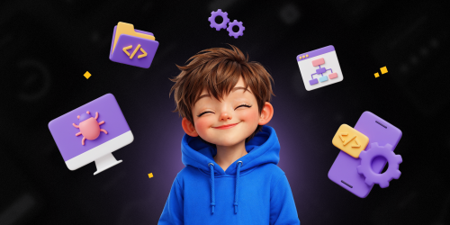 Идеальный сайт с нуля: код, дизайн и AI-помощник - КИБЕРшкола программирования для детей, компьютерные курсы для школьников, начинающих и подростков - KIBERone г. Пенза